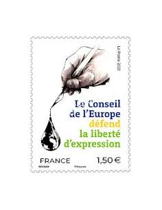 Timbre de service n° 181, Conseil de l'Europe, timbres de France