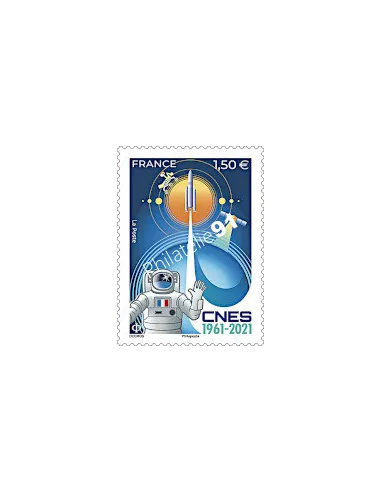 n° 5522 ** - CNES (Centre National d’Études Spatiales) - 1961-2021