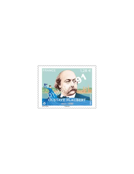 n° 5542 ** - Gustave Flaubert – 1821-1880