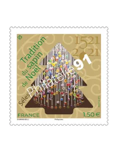 n° 5544 ** - 1521 - 2021 - Tradition du sapin de Noël - Sélestat