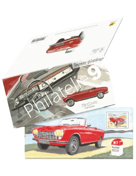 BS n° 186 ** - Peugeot 204 Cabriolet