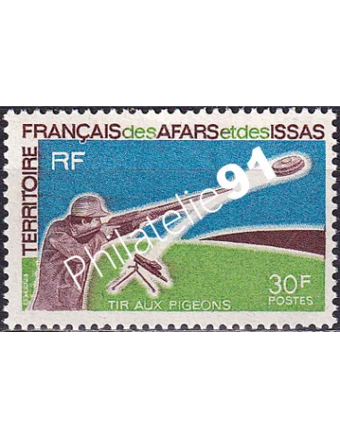 AFARS ET ISSAS, n° 361, timbres des colonies
