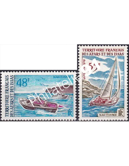 AFARS ET ISSAS, n° 363 à 364, timbres des colonies