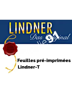 Lindner, FRANCE adhésifs 2018, matériel philatélique