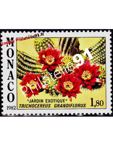 MONACO - n° 1339 - Plante du Jardin exotique. Cactus