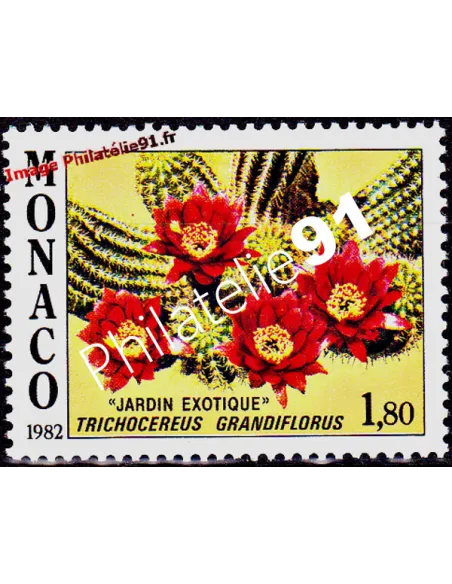 MONACO - n° 1339 - Plante du Jardin exotique. Cactus