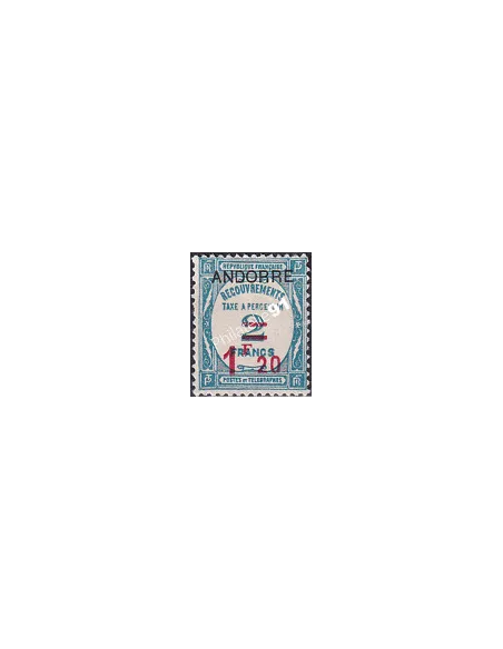 Timbre-Taxe n° 13 charnière, collection Timbre Andorre Français