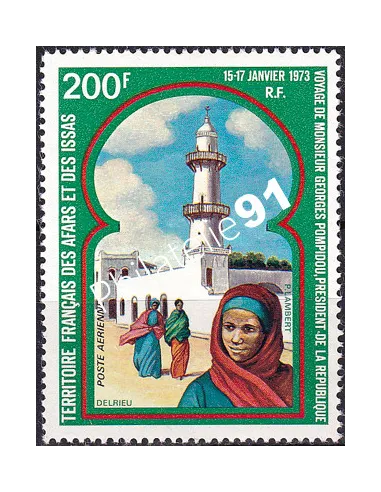 AFARS ET ISSAS, PA n° 79, timbres des colonies