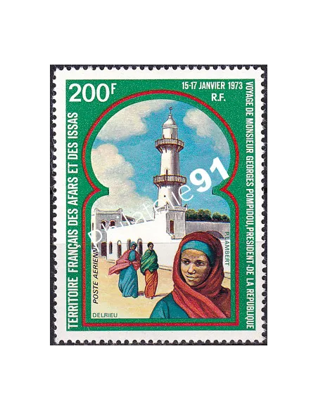 AFARS ET ISSAS, PA n° 79, timbres des colonies