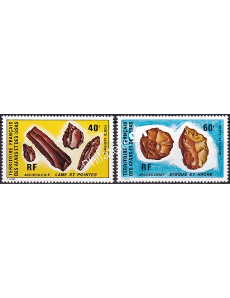 AFARS ET ISSAS, PA n° 89 à 90, timbres des colonies