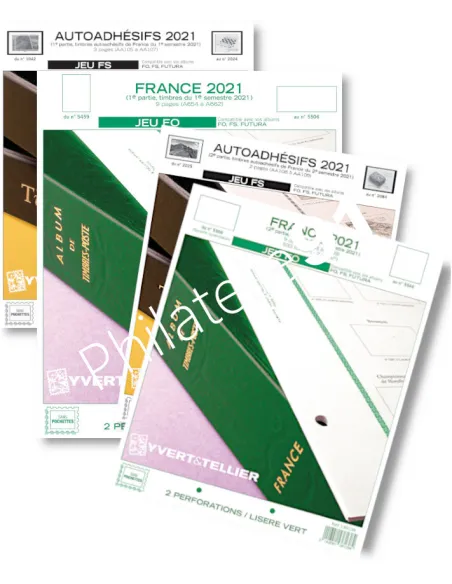 -                     2021  -  JEU    FO + FS ADHESIFS FRANCE - 1er + 2ème semestre 2021