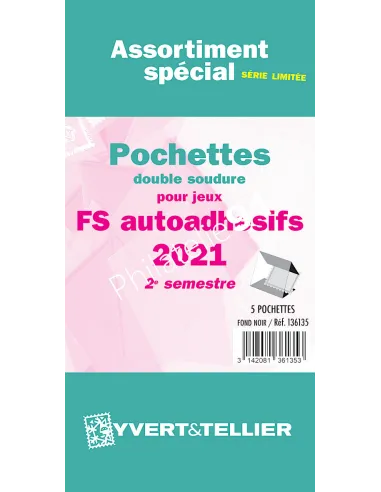 -                     2021  -   Pochettes Assortiment FS/FO FRANCE - 2ème semestre 2021 - ADHÉSIFS