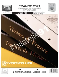 -                     2021  -   JEU  FS FRANCE - 2ème semestre 2021 (liseré noir, avec visuel des timbres, sans pochette)