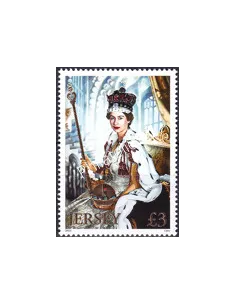 JERSEY, n° 1015, collection timbres Europe