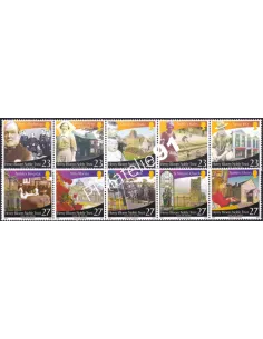 ILE DE MAN, n° 1103 à 1112, Collection timbres Europe