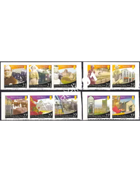 ILE DE MAN, n° 1113 à 1122, adhésif, Collection timbres Europe