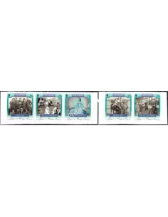 ILE DE MAN, n° 1267 à 1271, adhésifs, Collection timbres Europe