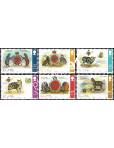 ILE DE MAN, n° 1724 à 1729, Collection timbres Europe
