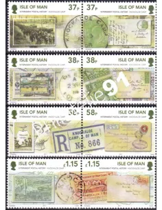 ILE DE MAN, n° 1730 à 1737, Collection timbres Europe
