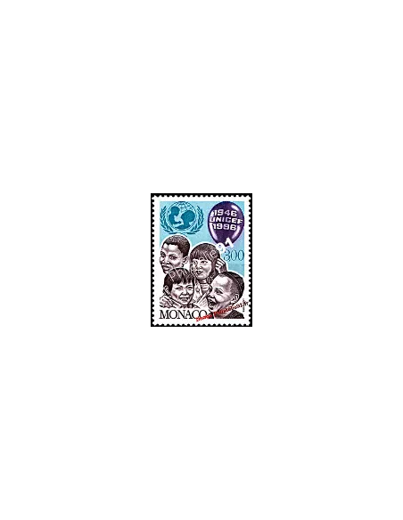 Timbre de MONACO n° 2065 - Cinquantenaire de l'UNICEF