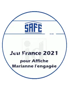 Jeu SAFE-dual France 2021, matériel philatélique