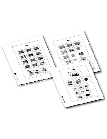 DAVO Jeu Luxe France 2021 découpés de blocs & carnets, philatélie