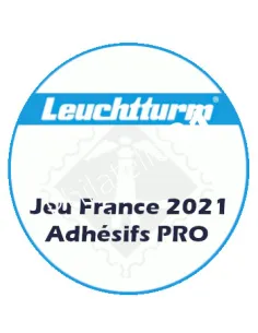 -           2021  - Leuchtturm - Feuilles SF FRANCE 2021 pour les timbres adhésifs professionnels