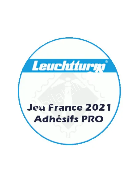 -           2021  - Leuchtturm - Feuilles SF FRANCE 2021 pour les timbres adhésifs professionnels