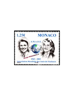 Timbre de Monaco n° 2379 - Thématique : Enfance