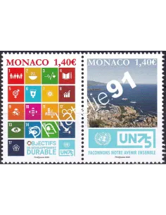 MONACO, n° 3254 à 3255, Collection timbres Monaco