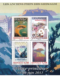 Monaco, Feuille de timbres n° F2980, collection timbres Monaco
