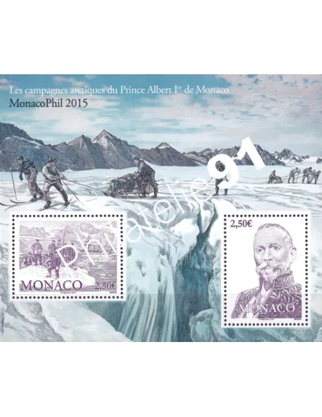 Monaco, Feuille de timbres n° F3008, collection timbres Monaco