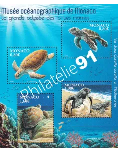 Monaco, Feuille de timbres n° F3031, collection timbres Monaco