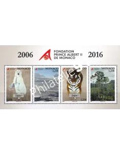 Monaco, Feuille de timbres n° F3047, collection timbres Monaco