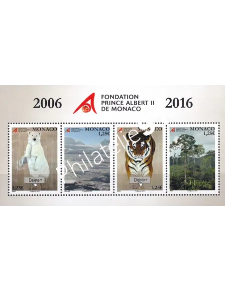 Monaco, Feuille de timbres n° F3047, collection timbres Monaco