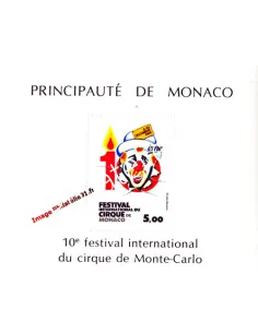MONACO - BF n° 29** - Clown - festival du cirque de Monte-Carlo