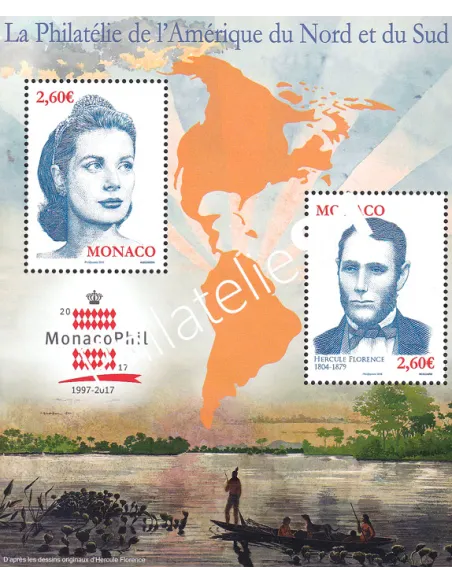 Monaco, Feuille de timbres n° F3115, collection timbres Monaco