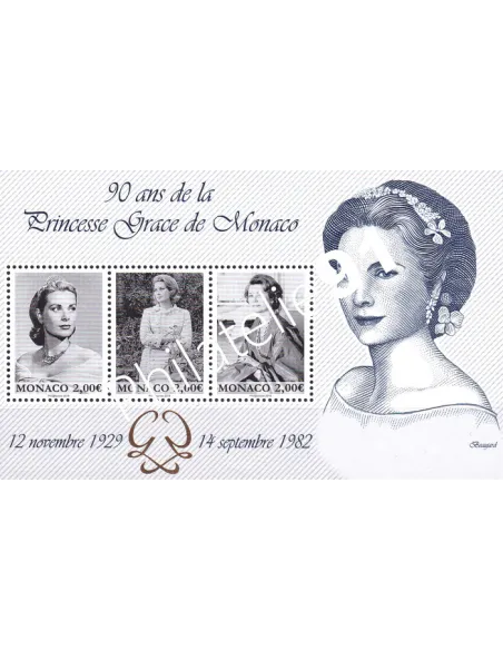 Monaco, Feuille de timbres n° F3194, collection timbres Monaco