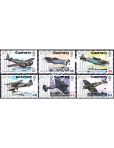 Guernesey, n° 855 à 860, collection timbres Europe