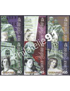 Guernesey, n° 884 à 889, collection timbres Europe