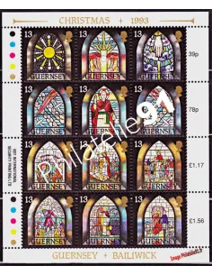GUERNESEY - BF n° 25 - NOEL - Collection timbres Europe