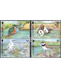 Guernesey, n° 890 à 893, collection timbres Europe