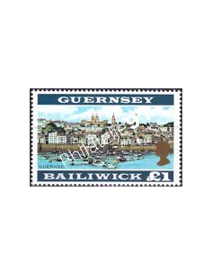 Guernesey, n° 916, collection timbres Europe
