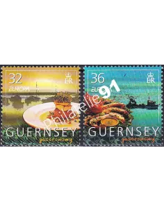 Guernesey, n° 1054 à 1055, collection timbres Europe