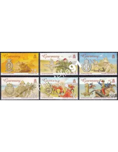 Guernesey, n° 1079 à 1084, collection timbres Europe