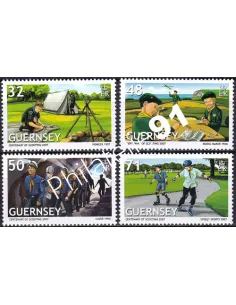 Guernesey, n° 1142 à 1145, collection timbres Europe