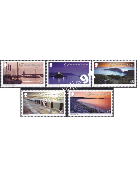 Guernesey, n° 1162 à 1166, collection timbres Europe