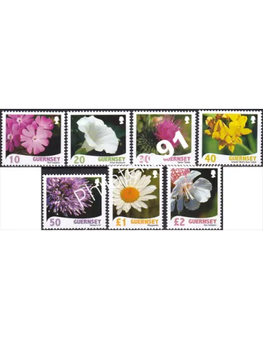 Guernesey, n° 1182 à 1188, collection timbres Europe