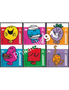 Guernesey, n° 1195 à 1200, collection timbres Europe