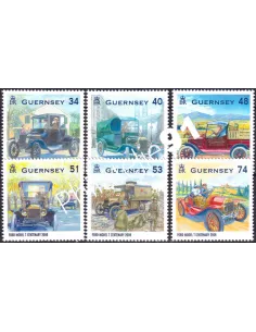 Guernesey, n° 1217 à 1222, collection timbres Europe
